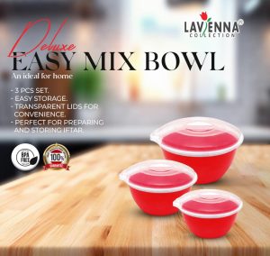 Deluxe Easy Mix Bowl (Set of 3)