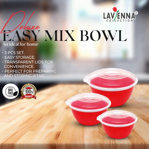 Deluxe Easy Mix Bowl (Set of 3)