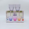 plastic Sparkle Drinking glass 6 Piece Set