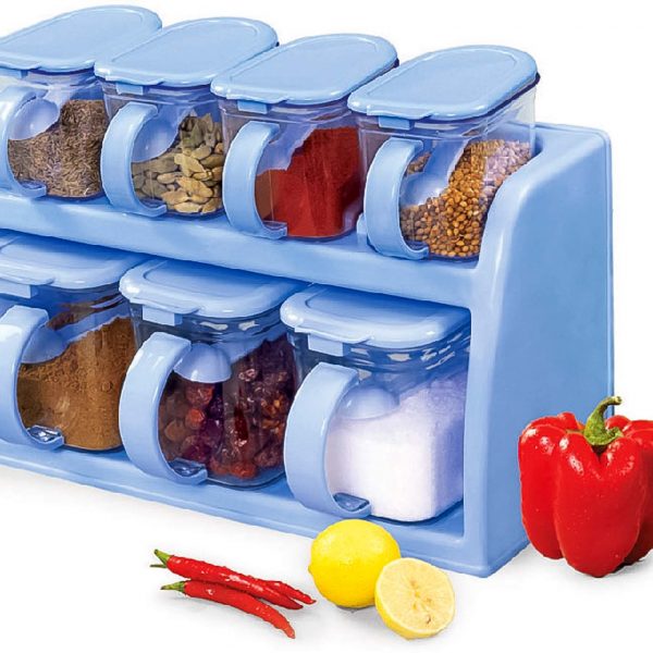 spice rack jar plastic cheap