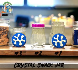 Apple's Crystal Snack Jars