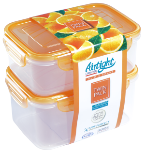 Kiwi Airtight Crisper Twin Pack